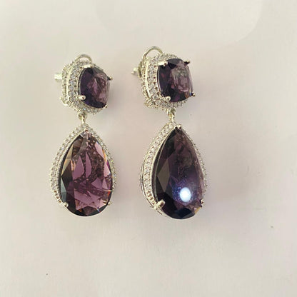 Ameythes Silver Plated Earring