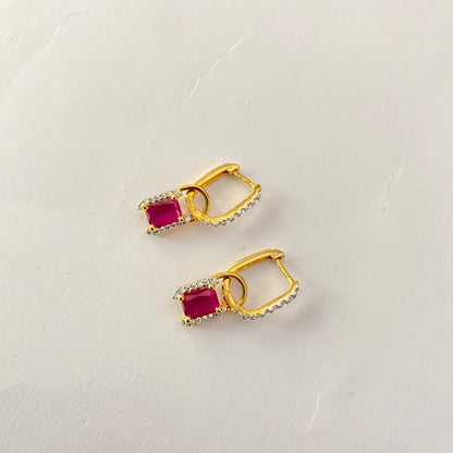 Gold Plated Red Bali
