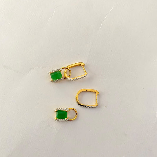 Gold Plated Green Bali