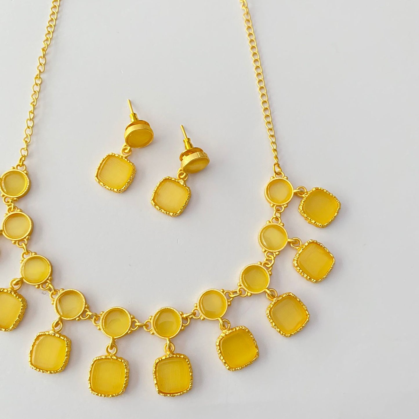 Yellow Candy Necklace