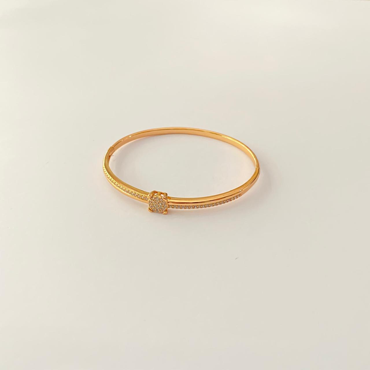 Gold Plated Diamond classic Bracelet