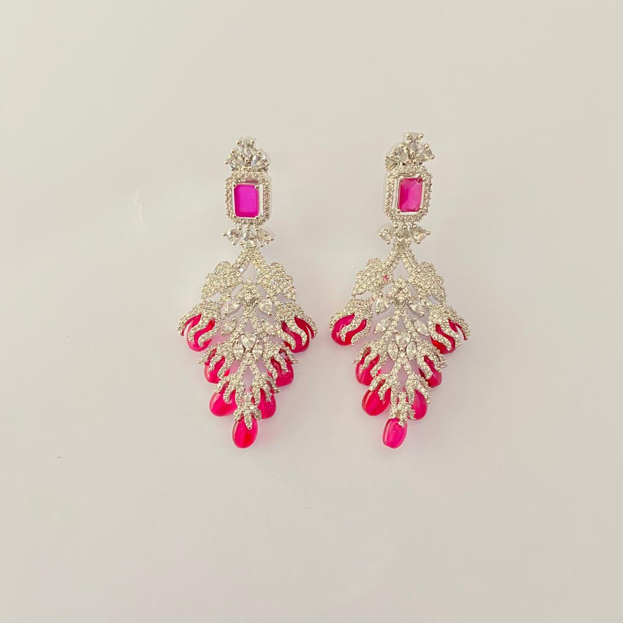 Pink Diamond Classic Earring