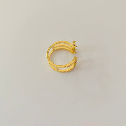 Fashionable Adjustable Golden  Ring