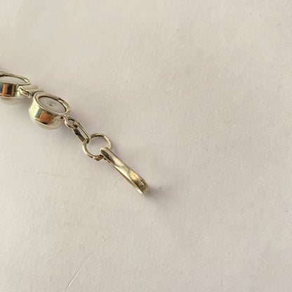 Pearl Pure Silver Bracelet Rakhi