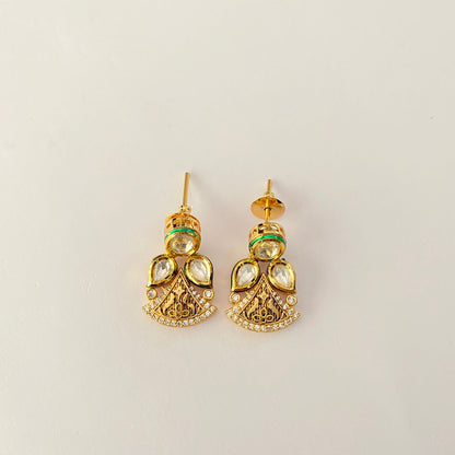 Kundan Gold Plated Necklace Set