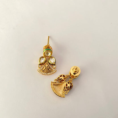 Kundan Gold Plated Necklace Set