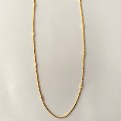 Gold Plated Long Chain