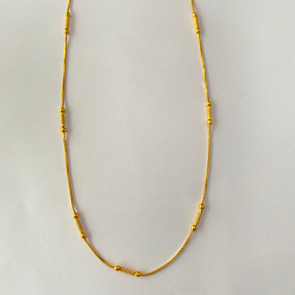 Long Gold Plated Chain