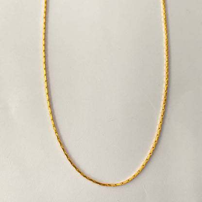 Sleek New Design Gold Plated Chain