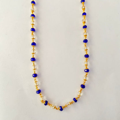 Blue Matar Ball Chain