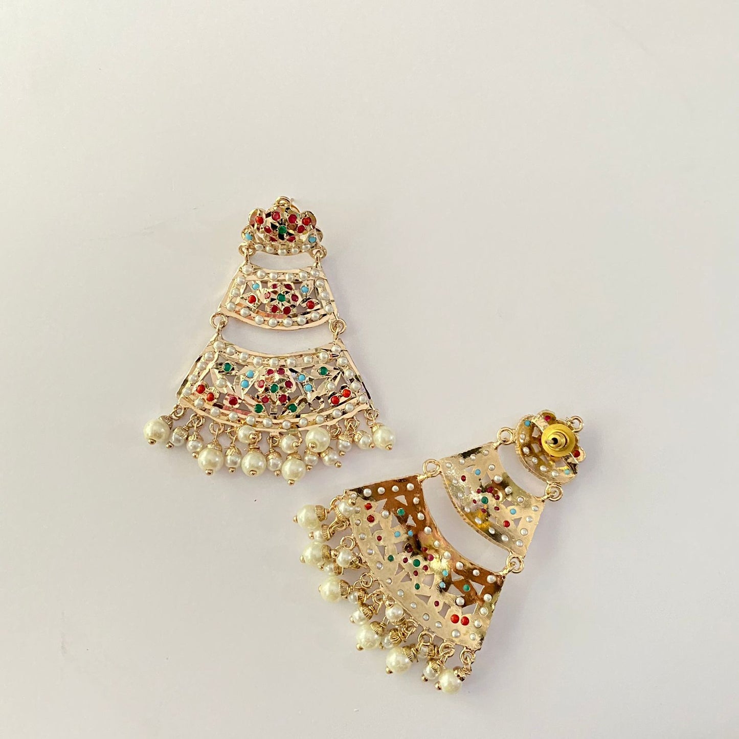 Multi Jadau Earring