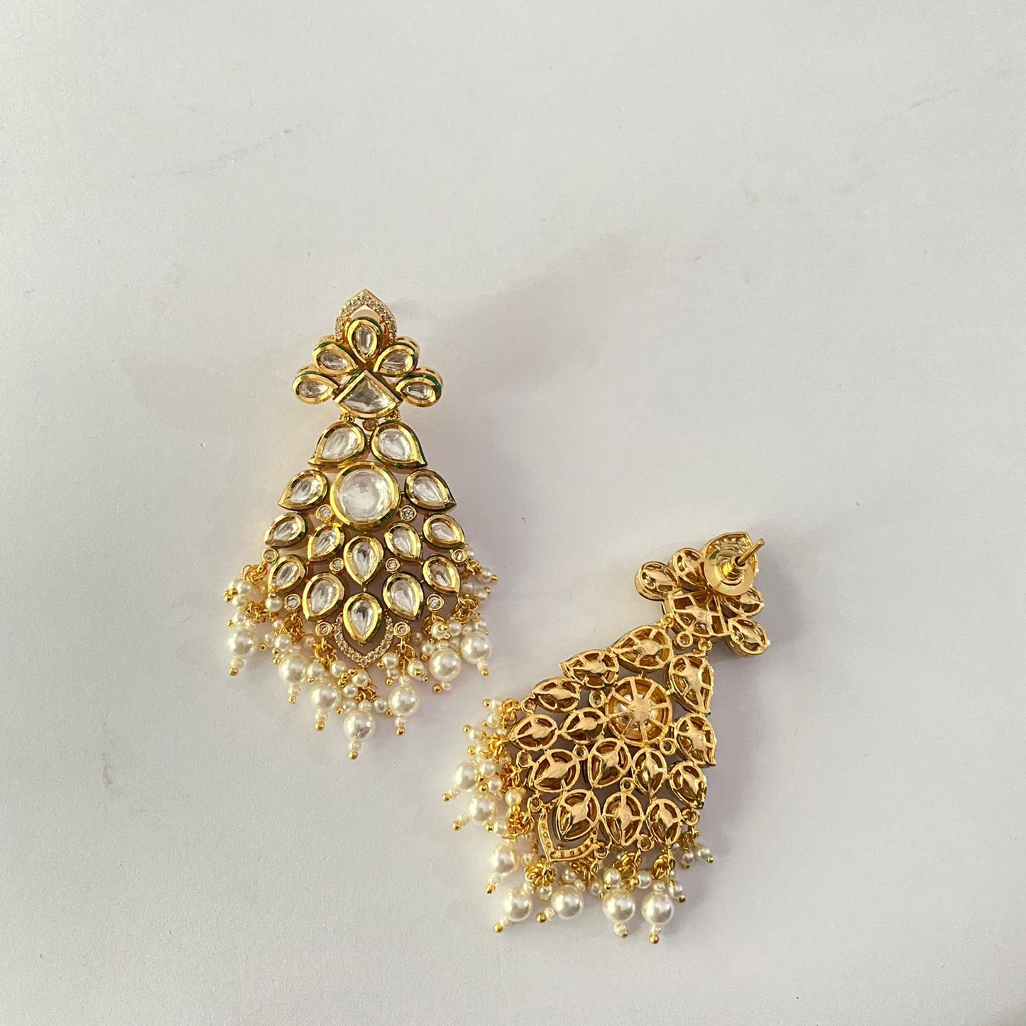 Kundan Gold Plated Earring