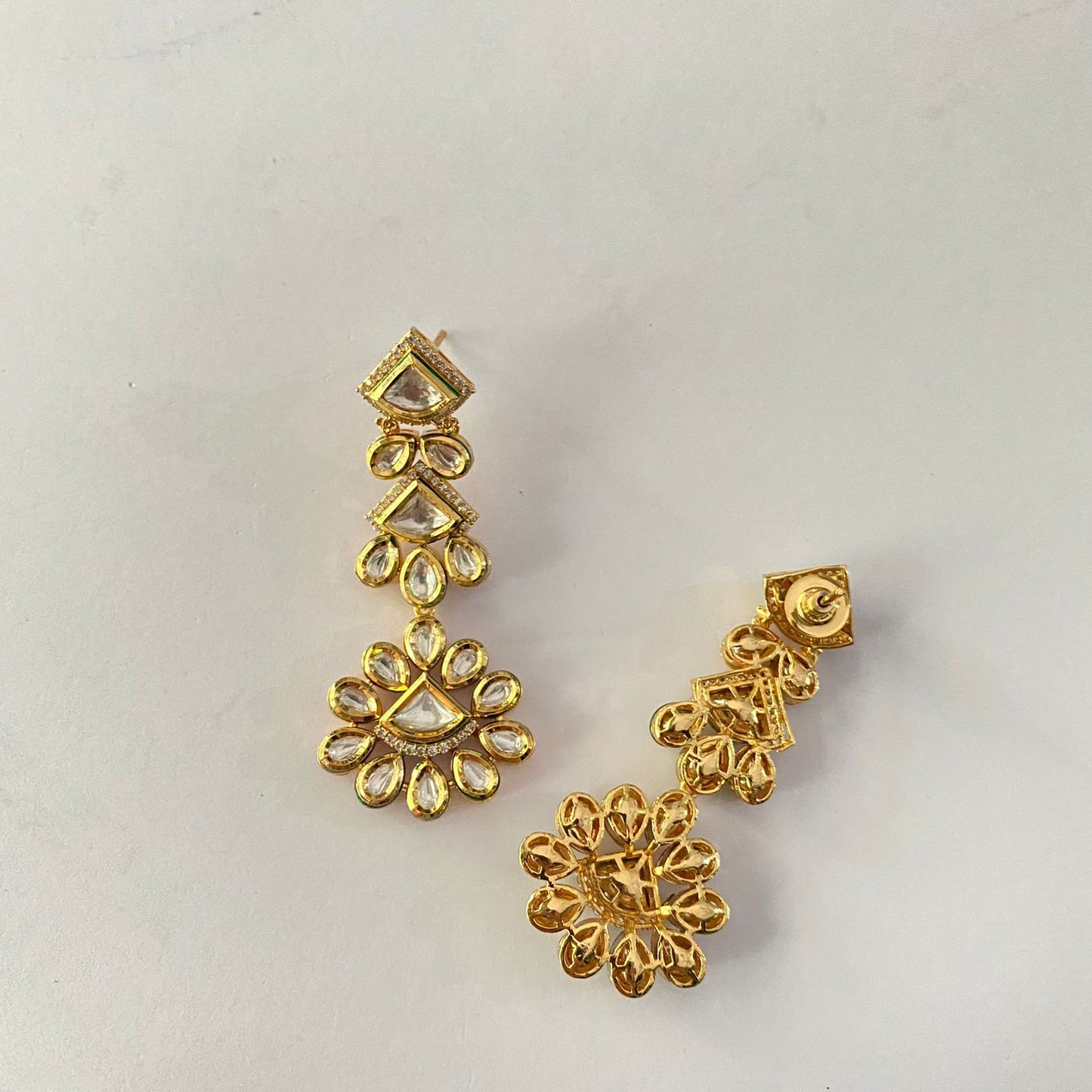 Kundan Gold Plated Earring