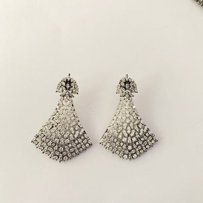 victorian ad stone big chokar necklace set