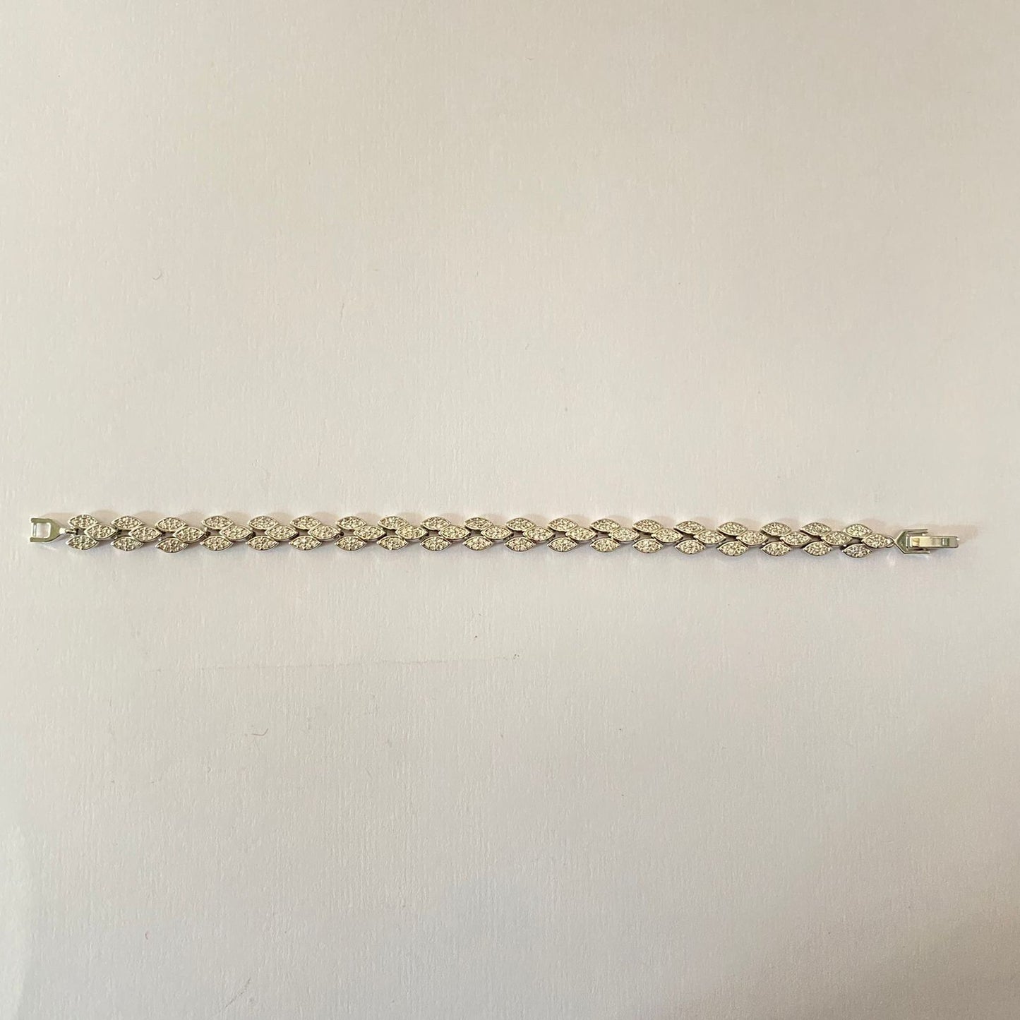 Silver Plated Tennis Bracelet