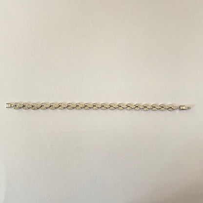 Silver Plated Tennis Bracelet