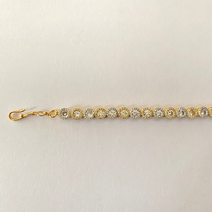 Gold Plated Tennis Bracelet