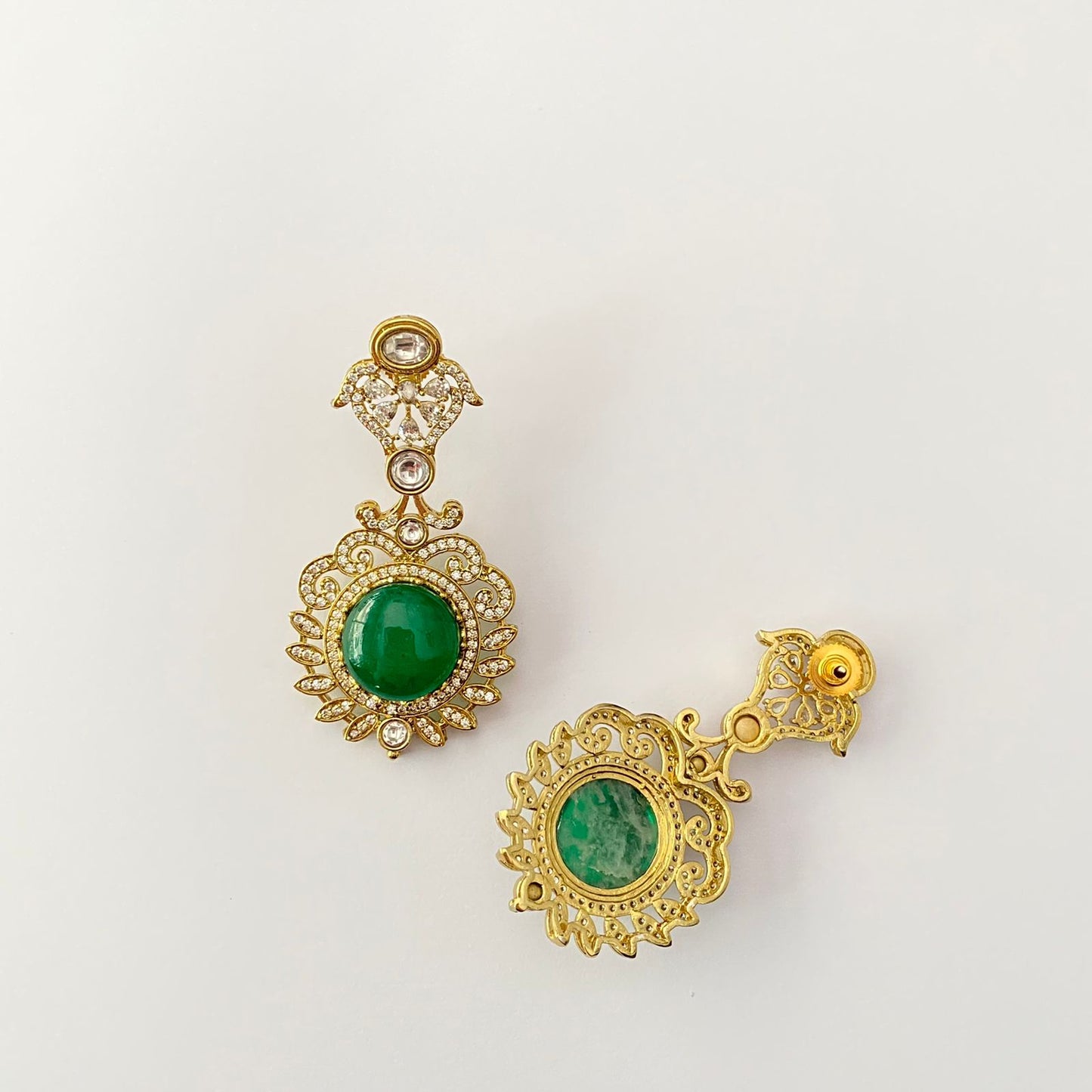 Antique Green Earring