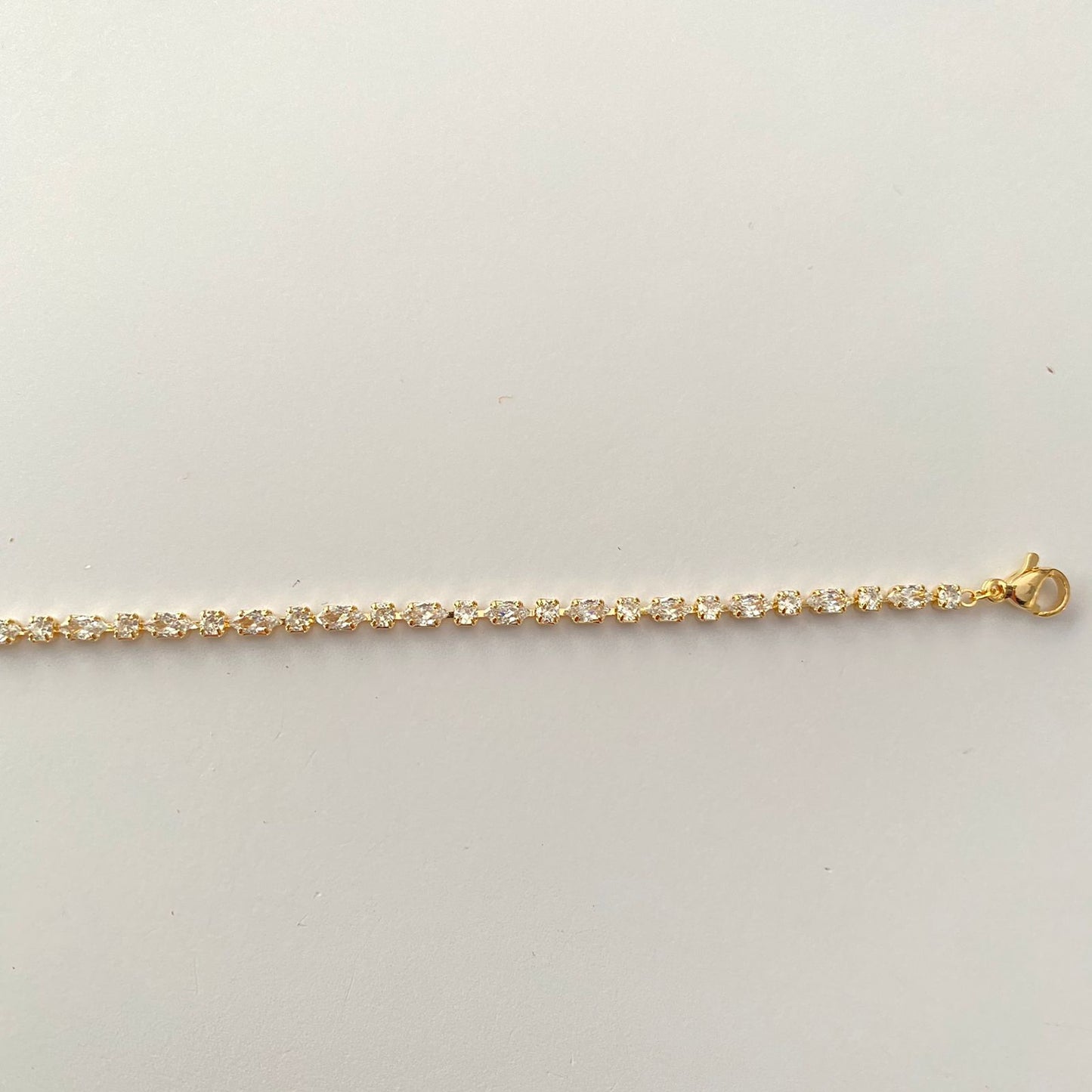 Sleek Gold Plated Bracelet