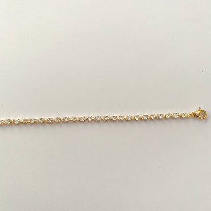 Sleek Gold Plated Bracelet
