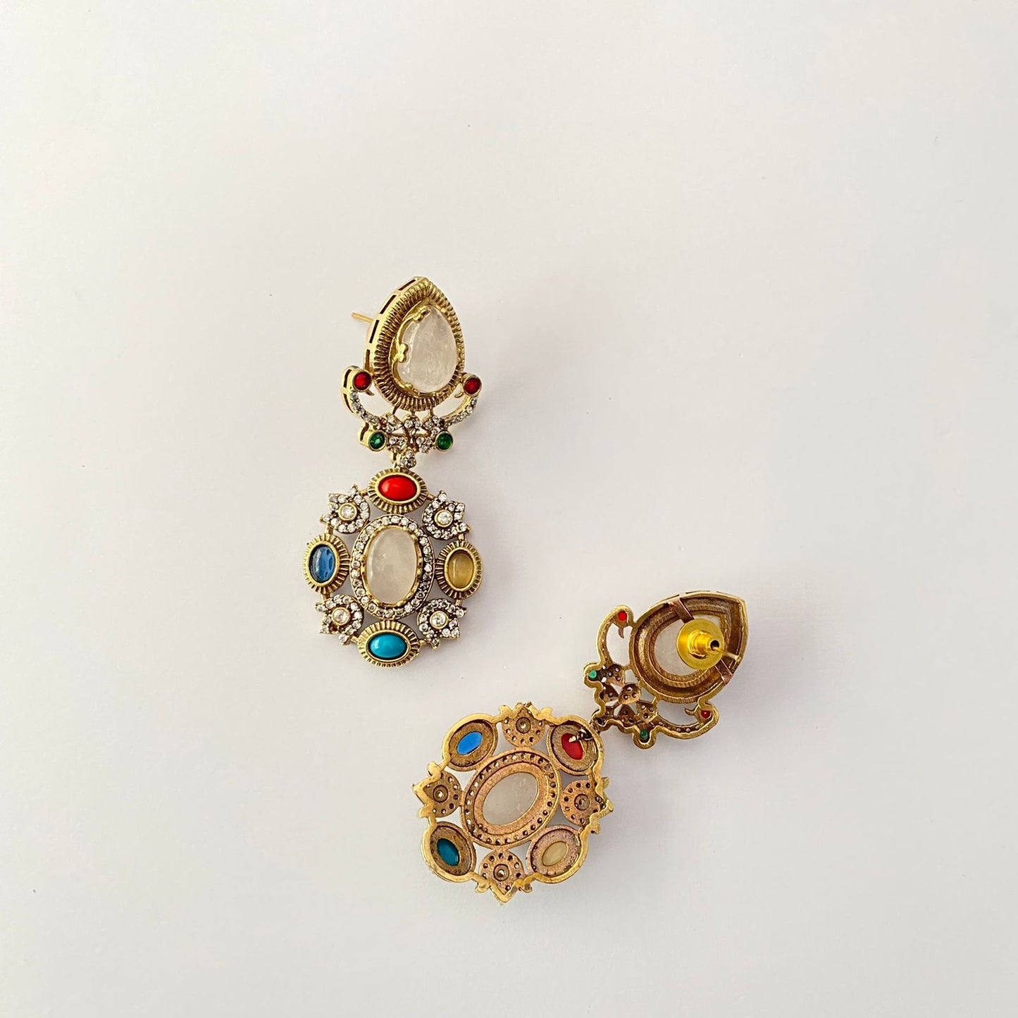 Multi Stone Earring