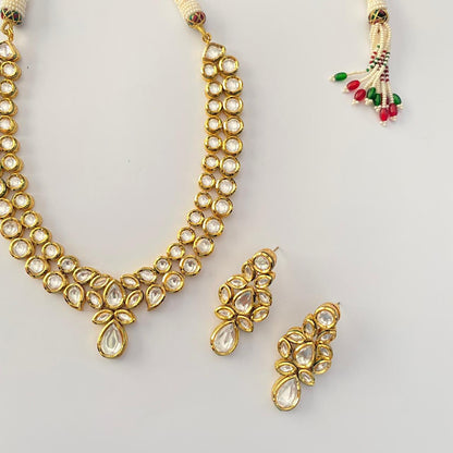 Kundan Gold Plated Necklace Set