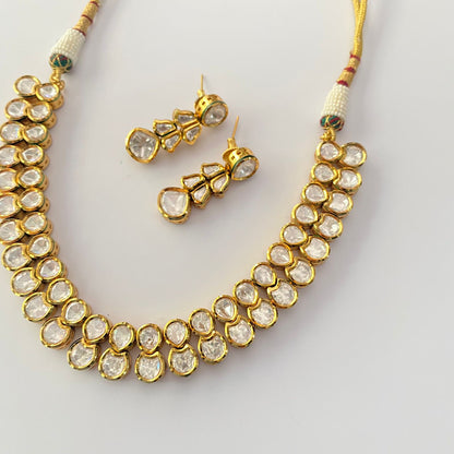 Kundan Gold Plated Necklace Set