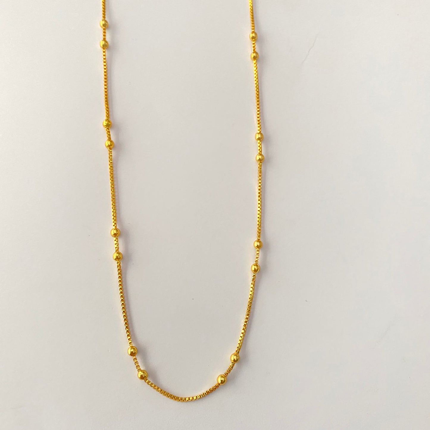 Gold Plated Long Chain