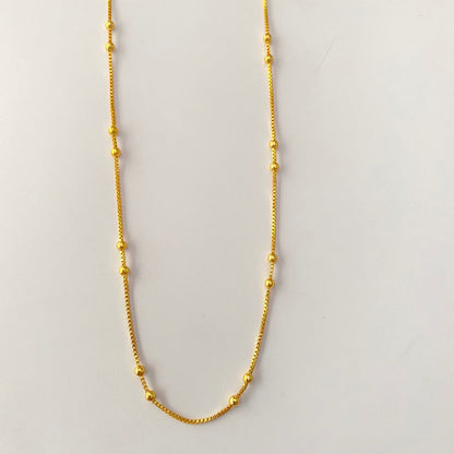 Gold Plated Long Chain