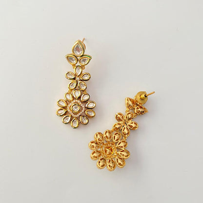 Kundan Gold Plated Earring