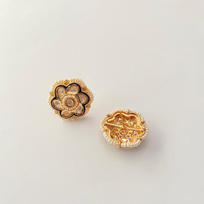 Kundan Polki Stud