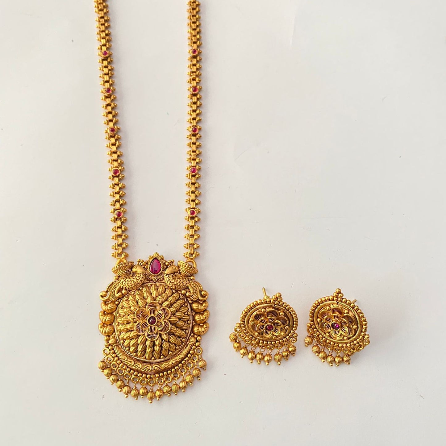Gold Plated Necklace Set