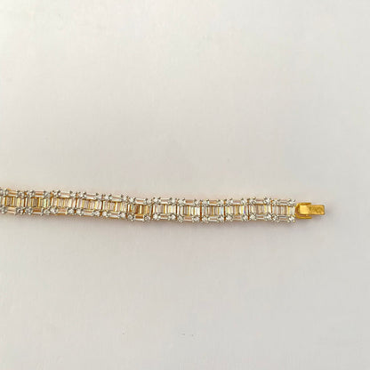 Gold Plated Tennis Bracelet