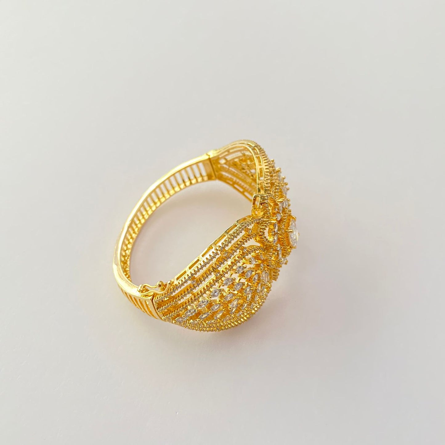 Gold Plated Diamond Bracelet
