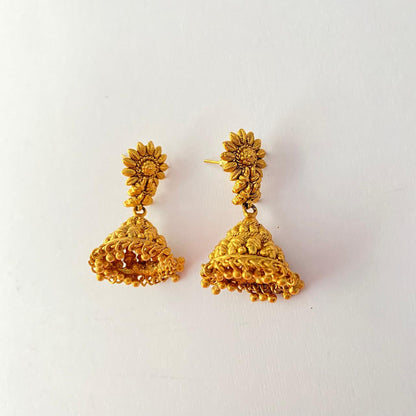 Gold Plated Jhumka Earring