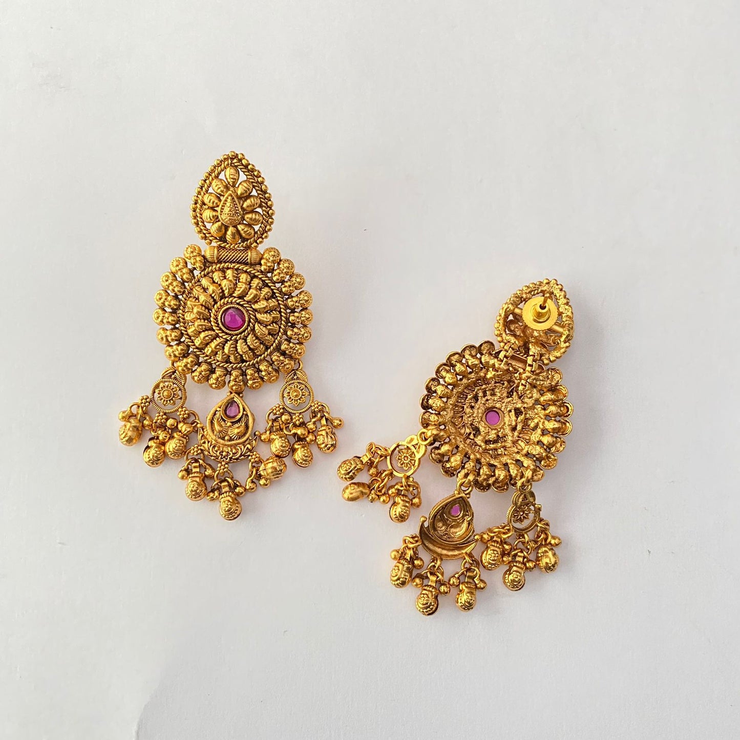 Gold Plated Chand Bali Earring