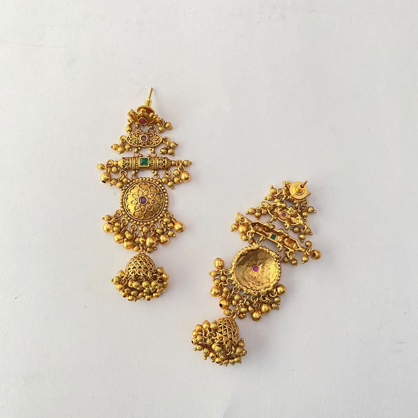 Gold Plated Long Jhumka