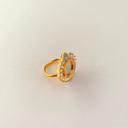 Ginni Gold Plated Small Ring
